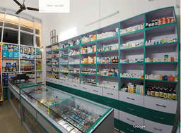 Pharmacy interior
